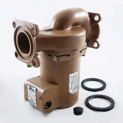 One Day Deal Taco 2400-70S/3-3P Stainless Steel Circulator Pump 1/2 HP 115V