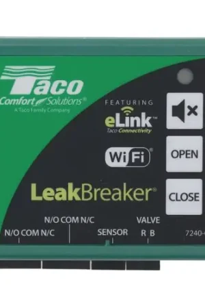 Fast Shipping Taco LBW-075-H-1LF LeakBreaker 3/4 NPT Water Heater Shut-Off Valve & Actuator w/ E-Link
