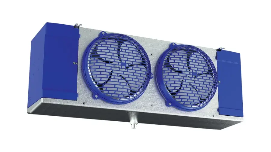 Crafted Heatcraft BEL0125AS6AMAB0200 Walk-In Unit Cooler 12.5 MBH 2-Speed EC 115V Low Profile Air Defrost