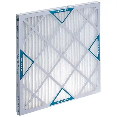 Instant Buy 20x10x2 High-Capacity Pleated Air FilterGreen, Koch 102-714-011 (12 pcs)