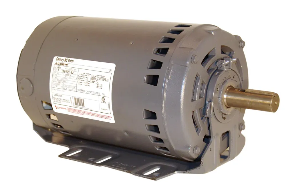 Century UH954 General Purpose Motor 3 HP Polyphase 575 Volt Open Enclosed Final Sale