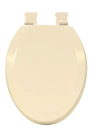 Order Now Jones Stephens C014WDS00 Comfort Elongated Closet Front Toilet Seat with Cover in White