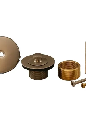 Jones Stephens B5160BN Lift & Turn Drain in Brushed Nickel Price Drop