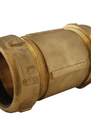 Jones Stephens C15307 2 in. CTS x IPS Bronze Compression Coupling Crafted