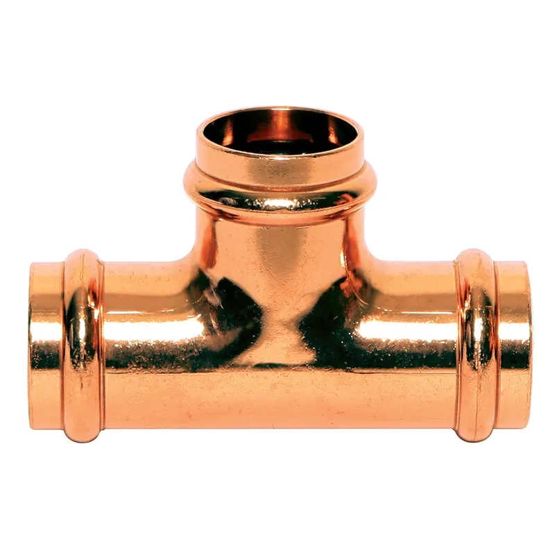 Markdown Jones Stephens C77114 Copper Tee, P x P x P, 3 x 3 x 2-1/2