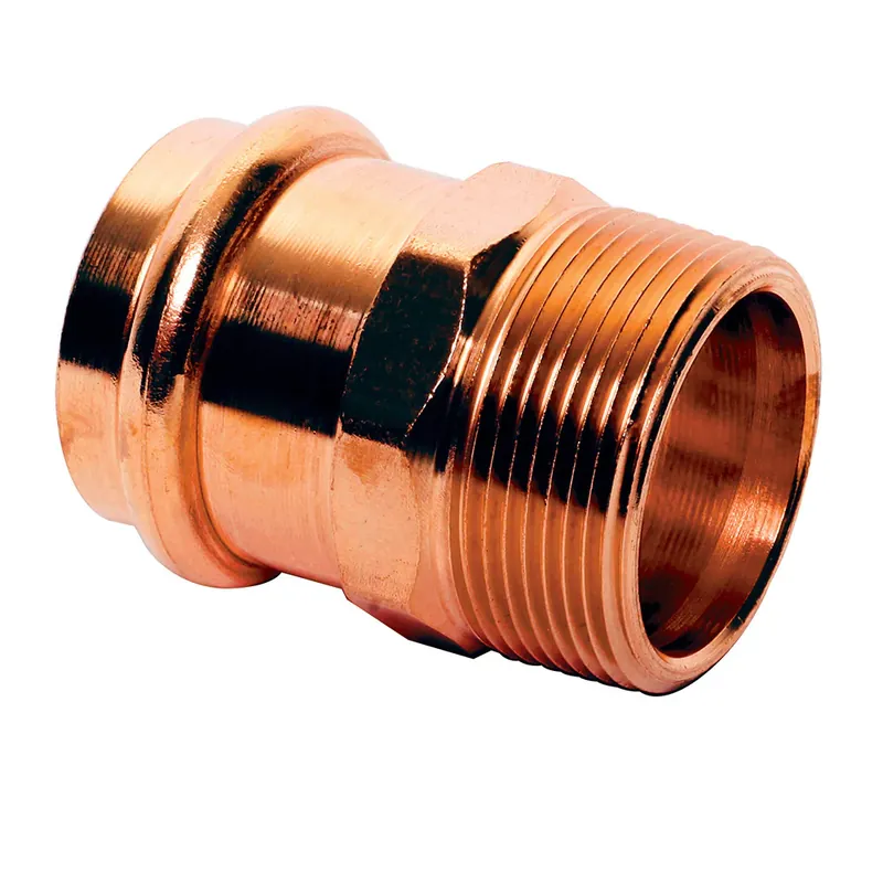 Jones Stephens C77180 Copper Male Adapter, P x MPT, 2-1/2 x 2-1/2 Weekend Sale