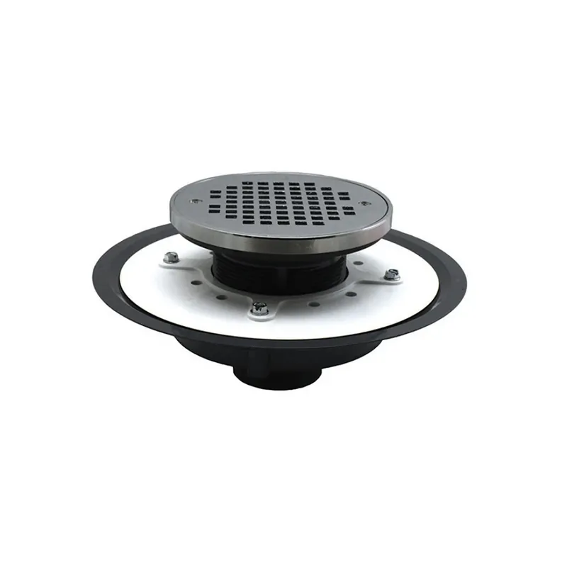 Jones Stephens D50278 2 PVC HD Floor Drain with 6 CP Strainer and Ring Premium