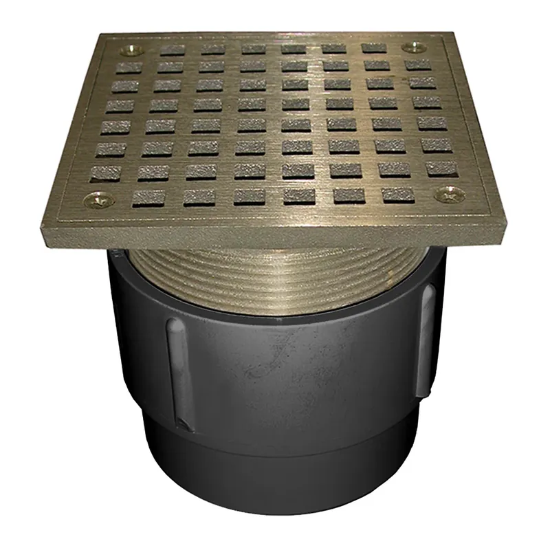Jones Stephens D53078 3X4 PVC PF AD GP DRAIN W/5 SQ BRZ STR/SPUD Order Now
