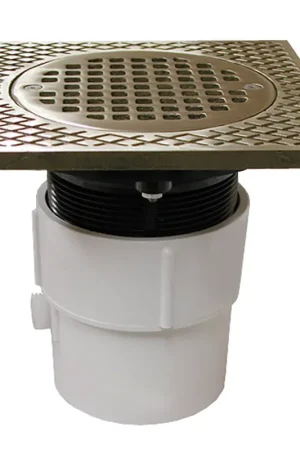 Affordable Jones Stephens D53248 3X4 PVC PF ADJ GP DRAIN W/7 SQ NB STR