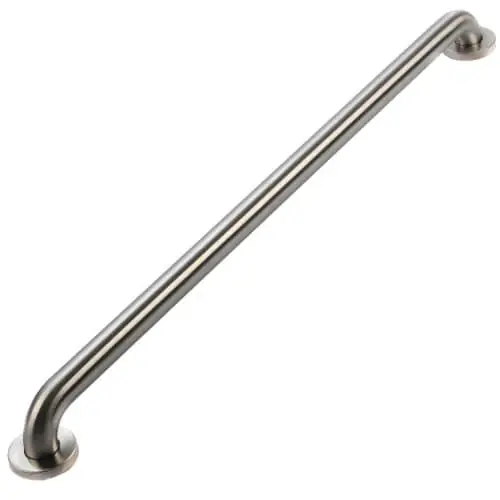 Jones Stephens G13136 Grab Bar Satin Finish 36 Inches with Concealed Snap-On Flange Must Have