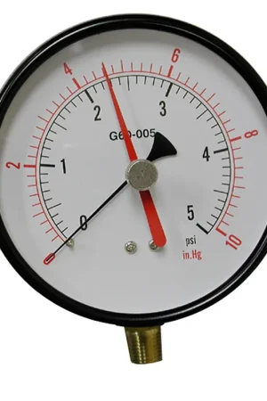 Jones Stephens G60005 5 LB Gas Test Gauge (4 Inch Face) Class 1A Express Delivery