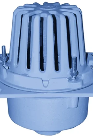 Final Sale Jones Stephens R19206 6 No-Hub Roof Drain with 8 1/2 Square Pan