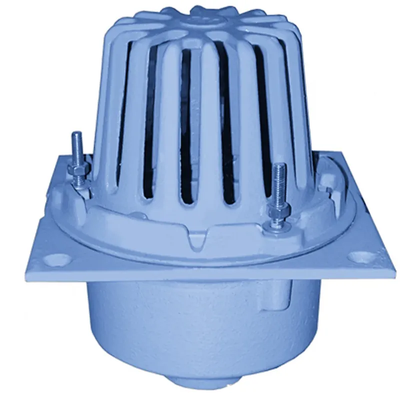 Final Sale Jones Stephens R19206 6 No-Hub Roof Drain with 8 1/2 Square Pan