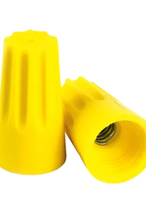 Nairn Sales & Marketing PP-WC-YELLOW Connector, Twist-On Wire, 22 to 10 AWG, Yellow Factory Price