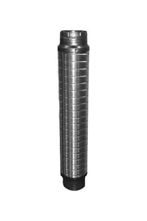 ECCO Heating Products 200404-EC Pipe, Double Wall Vent, Type B, 4 in x 4.5 in, 12 in LG Price Cut