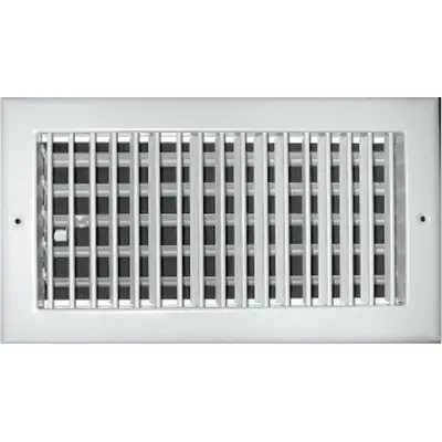 T A Industries Inc 210VM10X06 Bar Grill, Adjustable Single Deflection Register, 10 in WD Latest