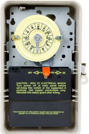 Intermatic T104P3 208-277 Volt DPST 24 Hour Mechanical Time Switch Super Sale