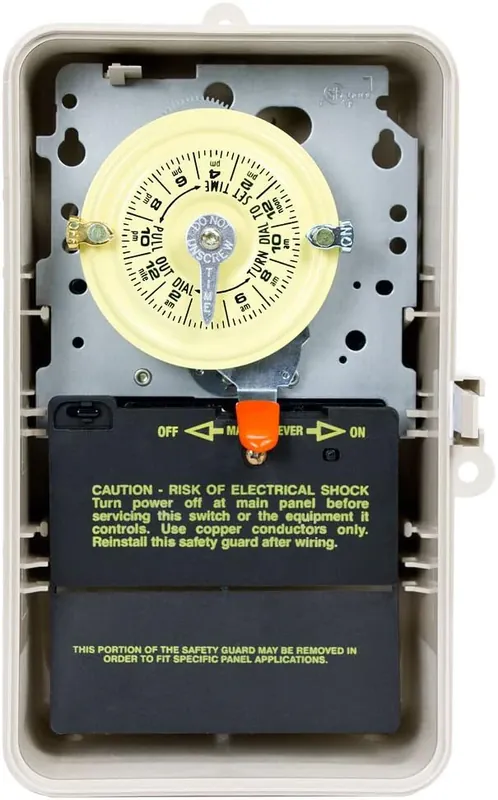 Intermatic T104P3 208-277 Volt DPST 24 Hour Mechanical Time Switch Super Sale