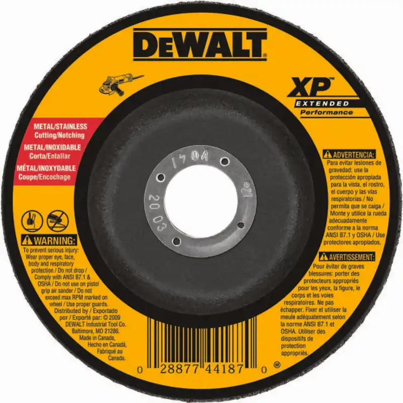 Direct From Factory DeWalt DW8817 6 X 3/32 X 5/8-11 Zirconia Abrasive
