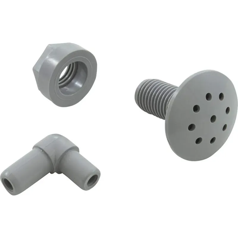 Custom Molded Products 23030-001-000 Econo Air Injctr 3/8In B 90-Deg Gy Save Now