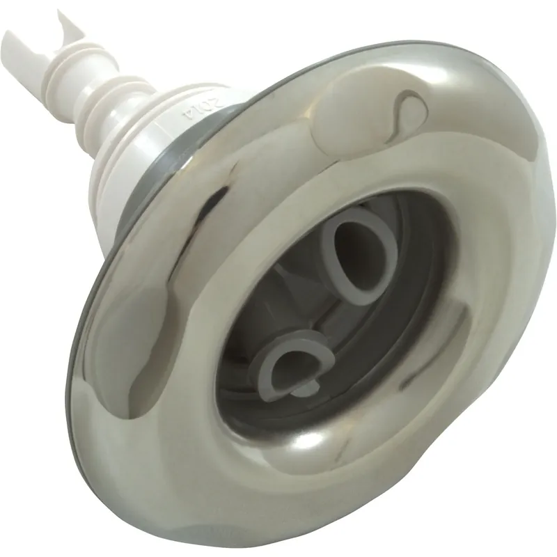 Waterway 229-5537S 5-Scallop Large Face Poly Storm Twin Roto Jet Internal - Gray Clearance