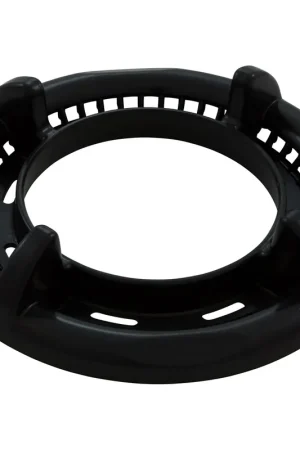 Best Choice Waterway Plastics 519-8051 4-Scallop Trim Ring - High Volume - Black