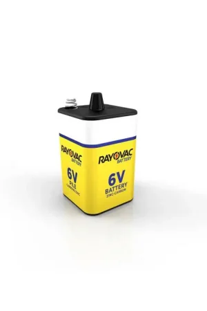 Holiday Sale Rayovac 944C Lantern Battery 6 Volt Spring Terminals Zinc Carbon Heavy Duty