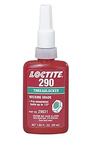 Loctite LOC29031135392 Thread Sealant,# 290 thread locker,Wicking grade,50 ml bottle 1.69 oz Factory Price