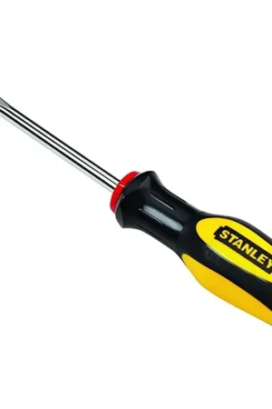 Secure Checkout Stanley 60-004B Slotted Screwdriver,Standard blade,1/4",L 4"