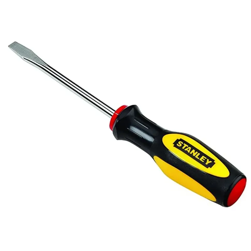 Secure Checkout Stanley 60-004B Slotted Screwdriver,Standard blade,1/4",L 4"