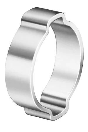Oetiker 10100022 Zinc-Plated Steel Hose Clamp Double Ear Clamp ID Range 14 mm Closed 17 mm Open Pack of 100 Exclusive Offer