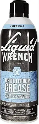 High Quality Liquid Wrench L616 White Lithium Grease Aerosol 10.25 oz