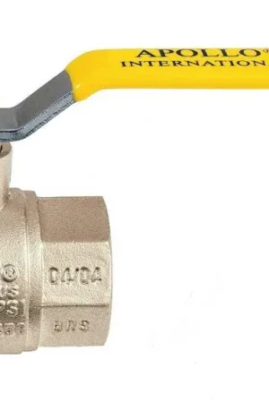 Apollo Valves 94A10301 94A Series 1/2 in. Forged Brass Full Port NPT 600# Ball Valve Premium