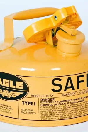 Eagle UI10S Type I 1 gal Gas Safety Can in Red Secure Checkout