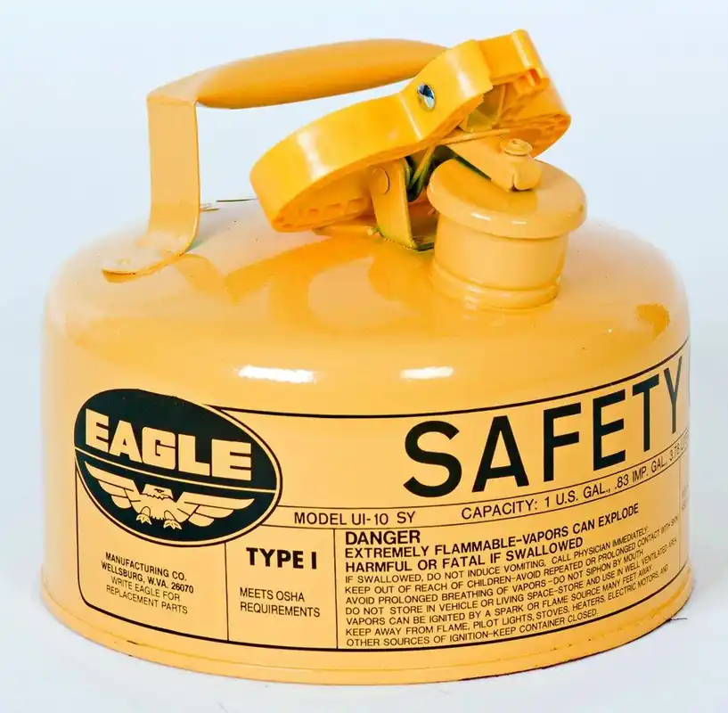 Eagle UI10S Type I 1 gal Gas Safety Can in Red Secure Checkout