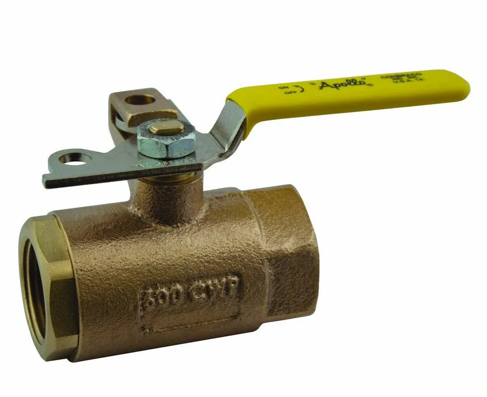 Apollo Valves 7510701 75-100 Series Bronze Standard Port FNPT 600 Ball Valve 1-1/2 in Fast Shipping