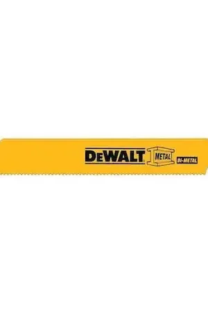 Dewalt DW4808B 6 14 TPI Straight Back Bi-Metal Reciprocating Blade (100 Pack) Top Pick