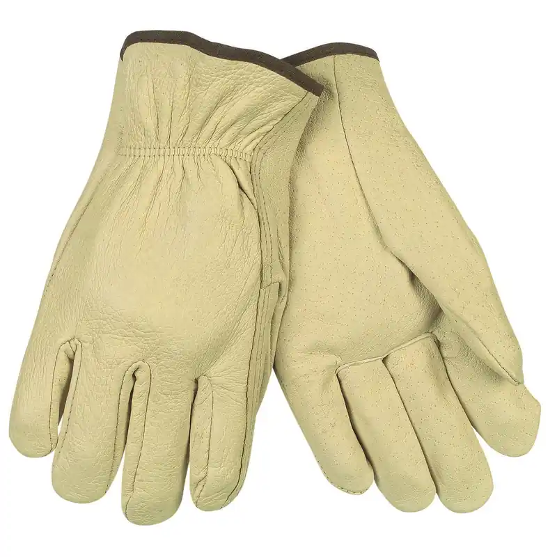 Seasonal Sale MCR Safety 3410L Premium Pigskin Drivers Gloves Large Replacement 3410