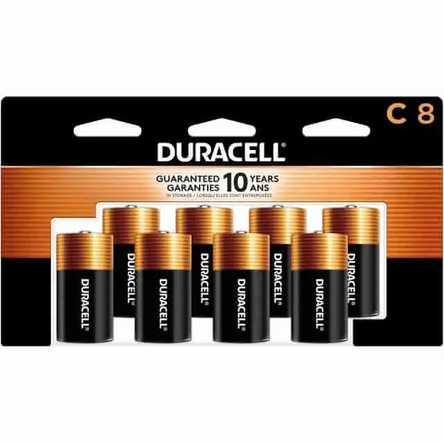 Time-Limited Coppertop MN14RT8Z Mn1400 Alkaline Battery C 8pk