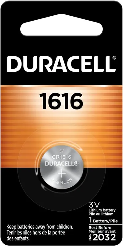 Time-Limited Duracell DL1616BPK 3V Lithium Coin Battery 1 Pack