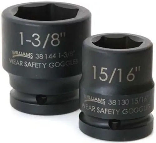 Latest Williams 38152 Standard Impact Socket,3/4" Drive,Standard,6,1-5/8",L 2-1/4"