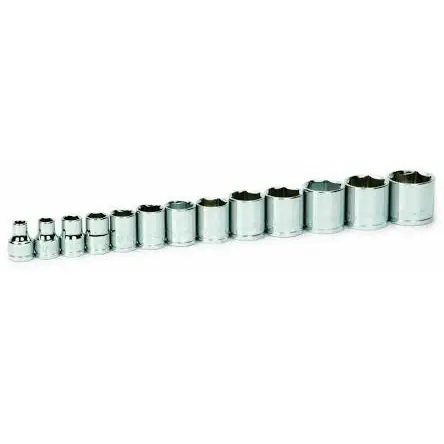 Williams 31924 3/8" Drive Std Sck Set 6-Pt 13 Pcs New Release