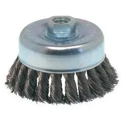 Next Day Delivery Osborn 99039 Knot Wire Cup 3 inch OD x 0.020 inch Steel x 5/8-11 NC Arbor Hole Clamshell