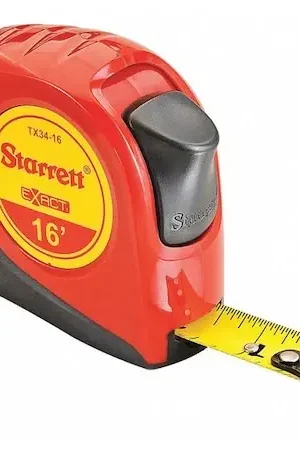 Super Sale Starrett KTX34-16-N 16 ft Tape Measure 3/4 Blade