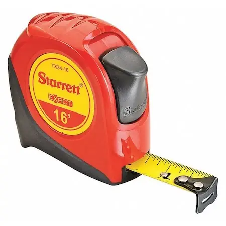 Super Sale Starrett KTX34-16-N 16 ft Tape Measure 3/4 Blade