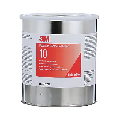 3M 7000144610 Scotch-Weld Neoprene 10 Contact Adhesive 1 gal Can Light Yellow Hot Picks