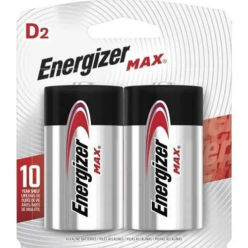 Top Pick Energizer E95BP-2 MAX Alkaline Battery 1.5V 2-Pack
