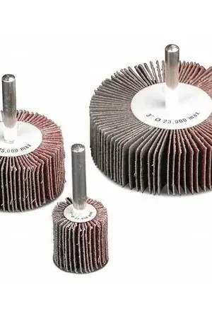 Best Seller CGW 39909 Aluminum Oxide Flap Wheels, 1 x 1 x 1/4, Aluminum Oxide, 80 Grit, 10/box