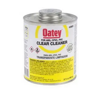 Secure Checkout Oatey 30795 Lo-Voc PVC Pipe Primer,16 oz,Clear tinted PVC primer/cleaner