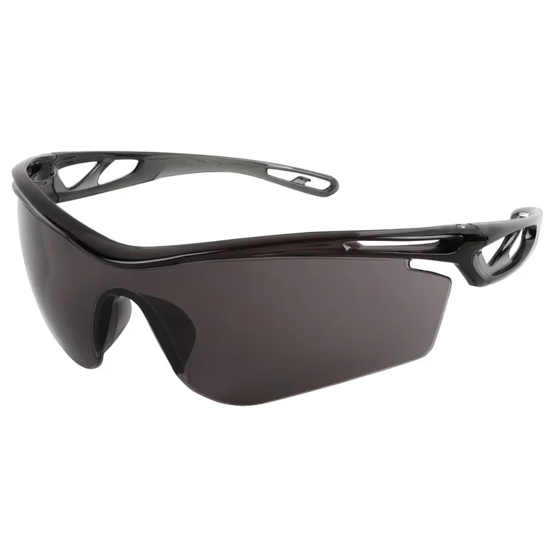 Fast Shipping MCR Safety CL414 Checklite CL4 Amber Frame Scratch-Resistant Lens Safety Glasses